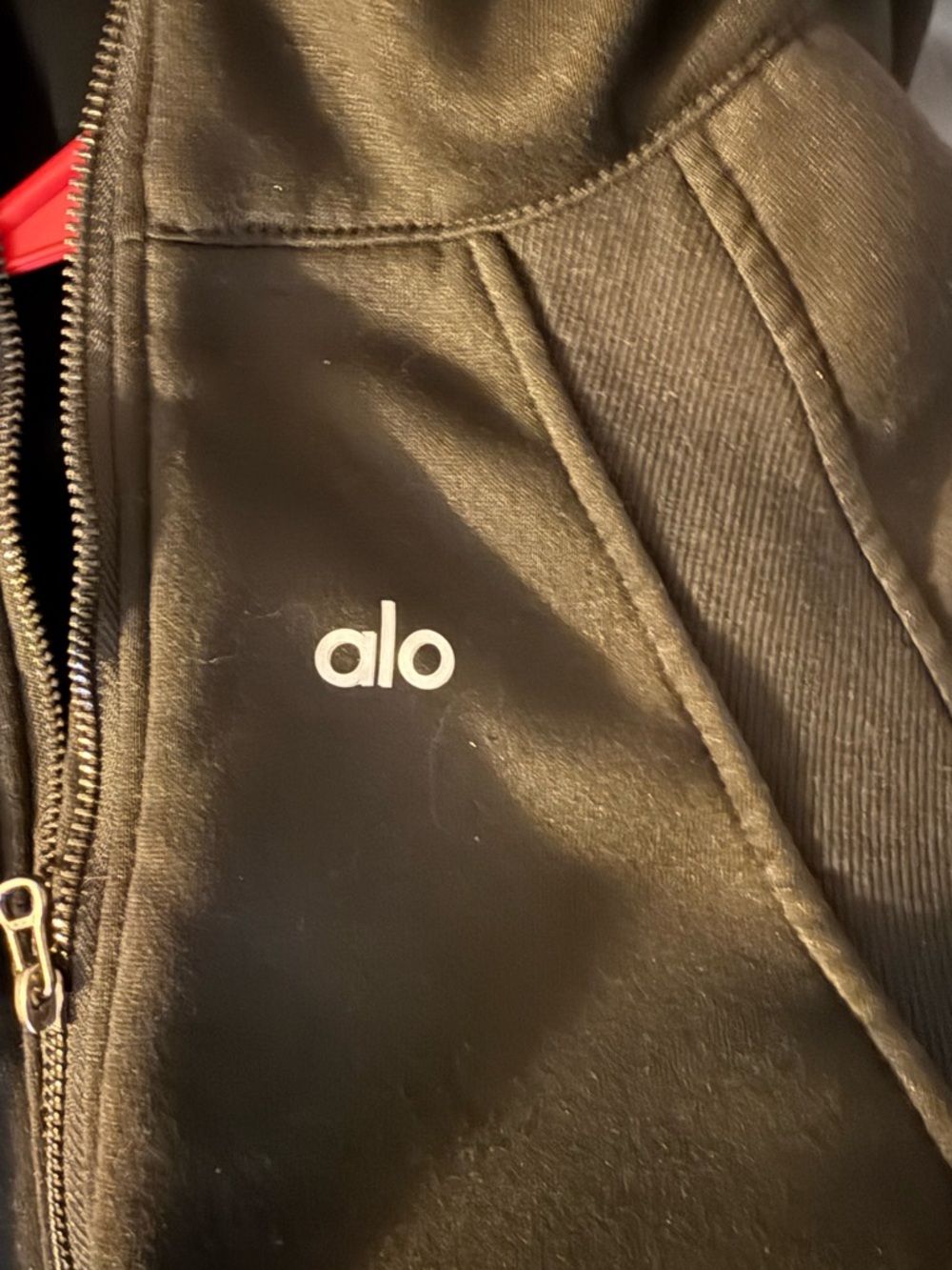 ALO Yoga Women's V-Neck Sweater Jacket in Black